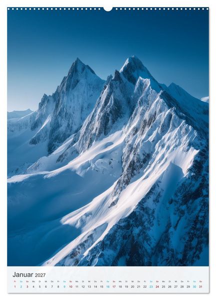 Produktbild: Alpenzauber (hochwertiger Premium Wandkalender 2027 DIN A2 hoch), Kunstdruck in Hochglanz