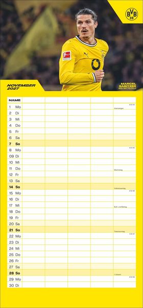 Produktbild: BVB Familienplaner 2027