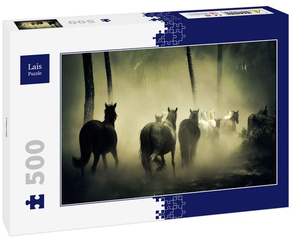 Produktbild: Lais Puzzle Pferde 500 Teile