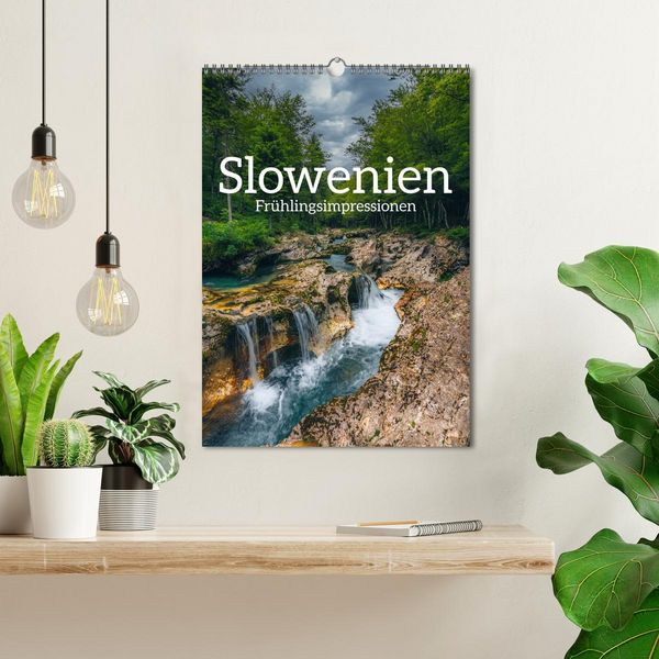 Produktbild: Slowenien - Fr&uuml;hlingsimpressionen (Wandkalender 2026 DIN A3 hoch), CALVENDO Monatskalender