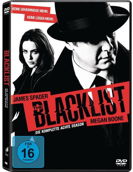Produktbild: The Blacklist - Die komplette achte Season [6 DVDs]