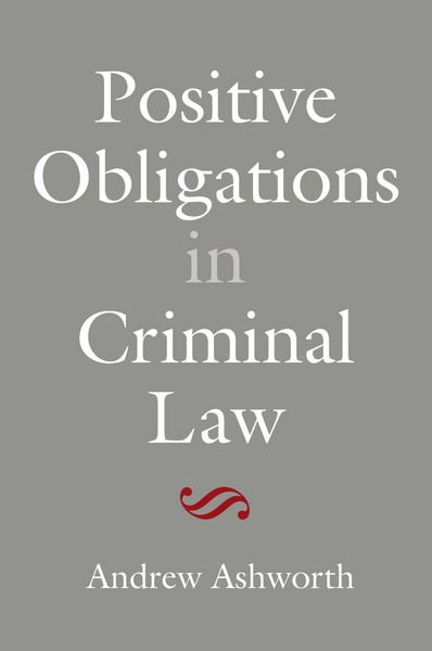 Produktbild: Positive Obligations in Criminal Law