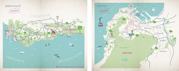 Produktbild: Glücksorte in Kapstadt. Mit Garden Route