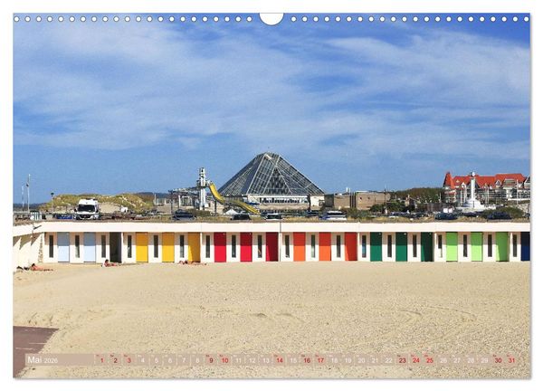 Produktbild: Le Touquet-Paris-Plage - Perle der franz&ouml;sischen Opalk&uuml;ste (Wandkalender 2026 DIN A3 quer), CALVENDO Monatskalender