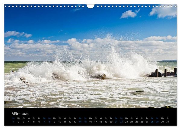 Produktbild: Ostsee (Wandkalender 2026 DIN A3 quer), CALVENDO Monatskalender