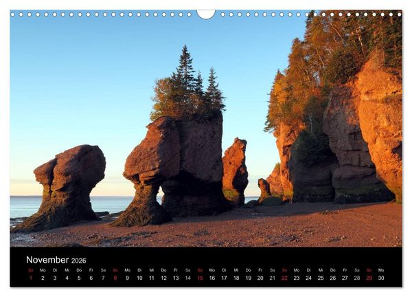 Produktbild: Kanadas Osten (Wandkalender 2026 DIN A3 quer), CALVENDO Monatskalender