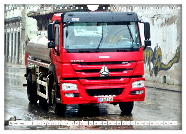 Produktbild: China Truck - Chinesische Nutzfahrzeuge (Wandkalender 2026 DIN A4 quer), CALVENDO Monatskalender