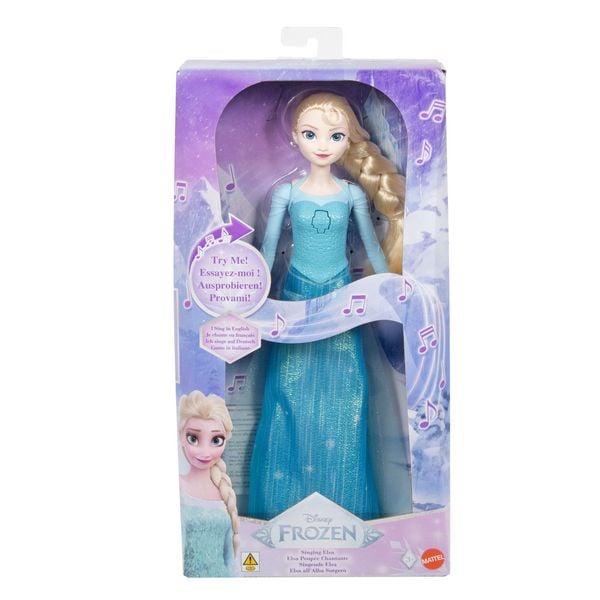 Produktbild: Disney Die Eisk&ouml;nigin Singende Puppe Elsa "Lass jetzt los" (D, I, E, F)