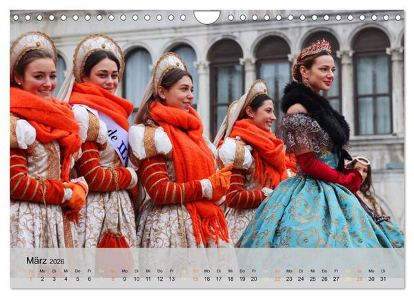 Produktbild: Venedigs Sch&ouml;nheiten (Wandkalender 2026 DIN A4 quer), CALVENDO Monatskalender