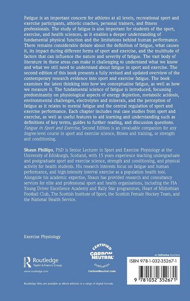 Produktbild: Fatigue in Sport and Exercise
