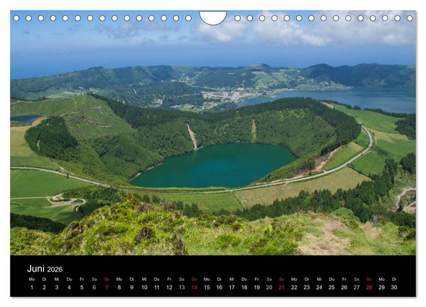 Produktbild: Faszination Azoren (Wandkalender 2026 DIN A4 quer), CALVENDO Monatskalender