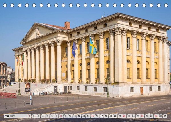 Produktbild: Viola, M: VERONA Historisches Stadtherz (Tischkalender 2022