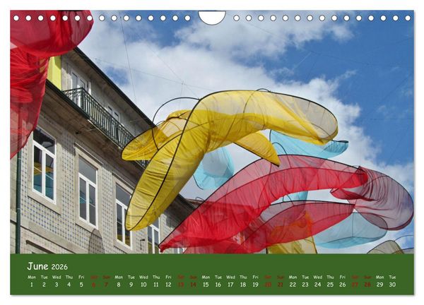 Produktbild: Colorful Porto (Wall Calendar 2026 DIN A4 landscape), CALVENDO 12 Month Wall Calendar