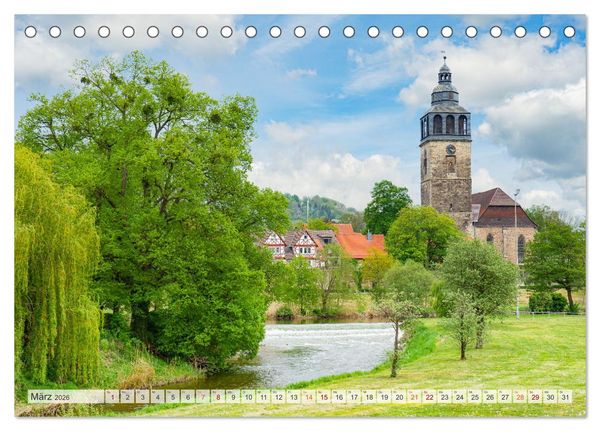 Produktbild: Bad Sooden-Allendorf Impressionen (Tischkalender 2026 DIN A5 quer), CALVENDO Monatskalender