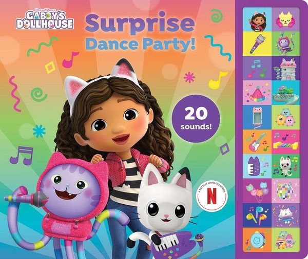 Produktbild: Gabby's Dollhouse: Surprise Dance Party! Sound Book