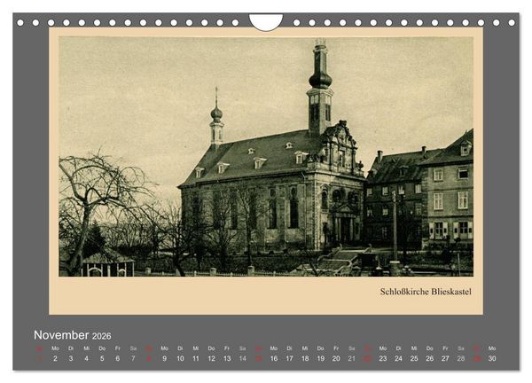 Produktbild: Saarland - vunn domols (frieher), Neue Ansichten vom Saarpfalz-Kreis (Wandkalender 2026 DIN A4 quer), CALVENDO Monatskalender