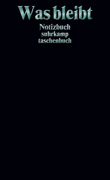 Produktbild: Notizbuch &raquo;Was bleibt&laquo;