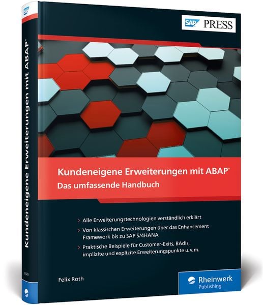 Produktbild: Kundeneigene Erweiterungen mit ABAP