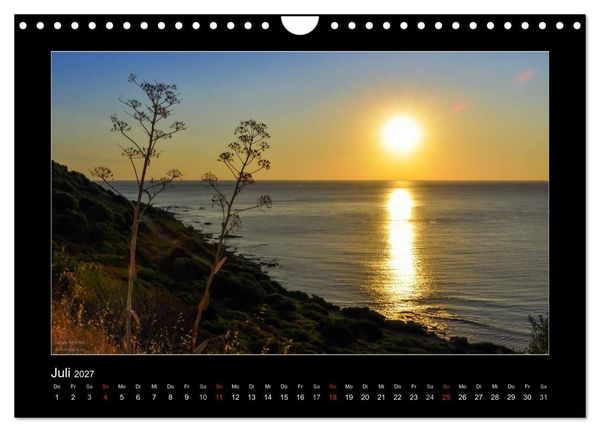 Produktbild: Die Trauminsel Sardinien (Wandkalender 2027 DIN A4 quer), CALVENDO Monatskalender