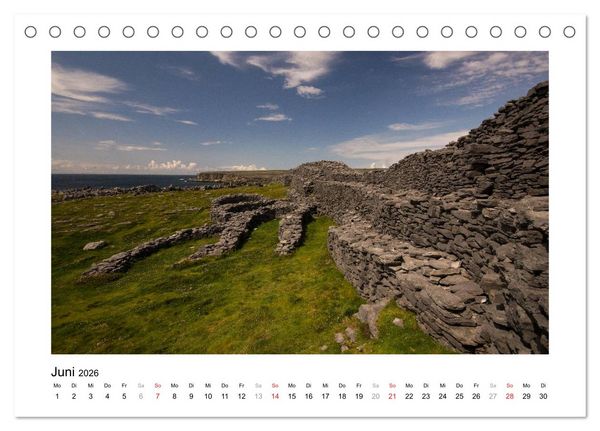 Produktbild: Irland und Nordirland 2026 (Tischkalender 2026 DIN A5 quer), CALVENDO Monatskalender