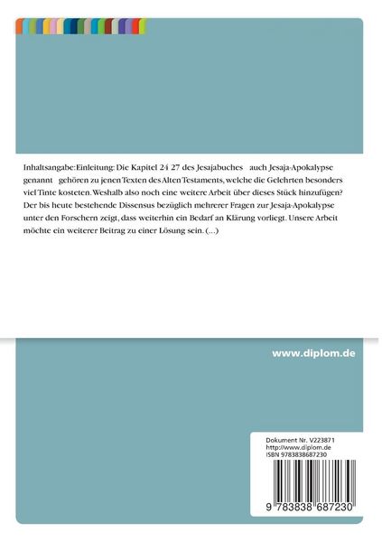 Produktbild: Restauratio und Resurrectio in der Jesaja-Apokalypse