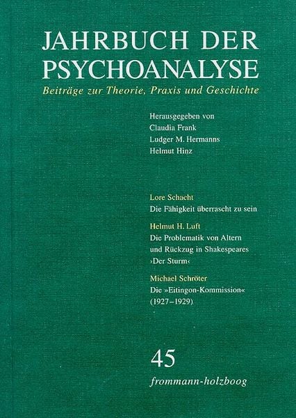 Produktbild: Jahrbuch der Psychoanalyse / Band 45