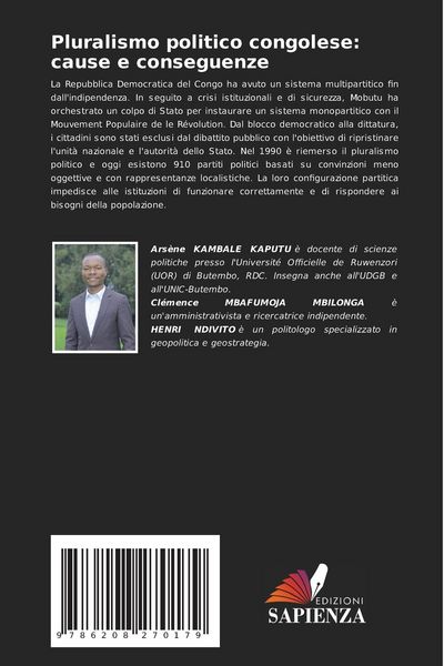 Produktbild: Pluralismo politico congolese: cause e conseguenze