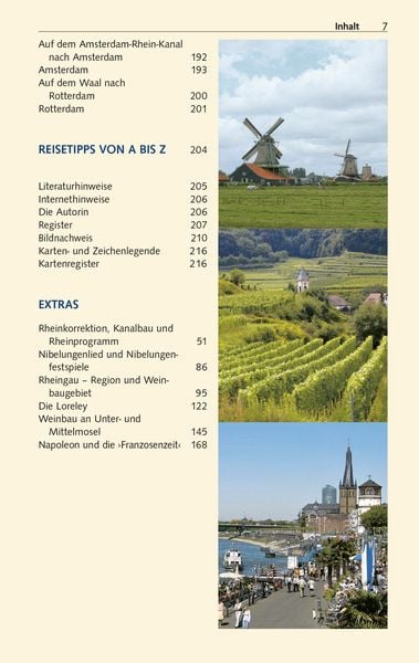 Produktbild: TRESCHER Reiseführer Flusskreuzfahrten Rhein
