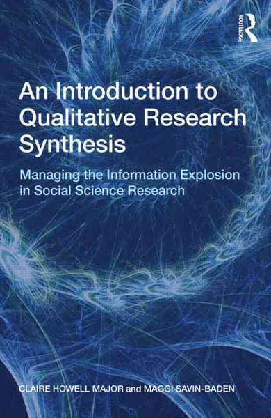 Produktbild: An Introduction to Qualitative Research Synthesis
