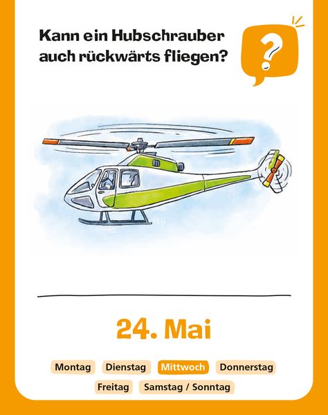 Produktbild: Wieso? Weshalb? Warum? Mein Kalender 2023