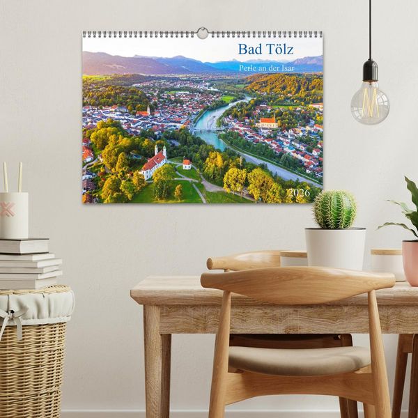 Produktbild: Bad T&ouml;lz - Perle an der Isar (Wandkalender 2026 DIN A3 quer), CALVENDO Monatskalender