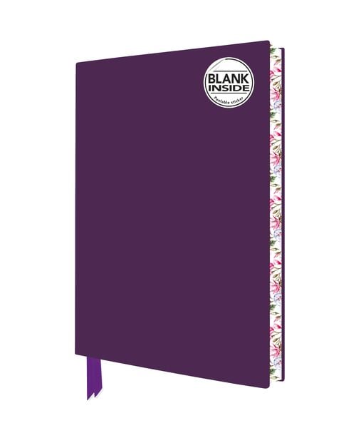 Produktbild: Exquisit Notizbuch ohne Linien DIN A5: Farbe Lila
