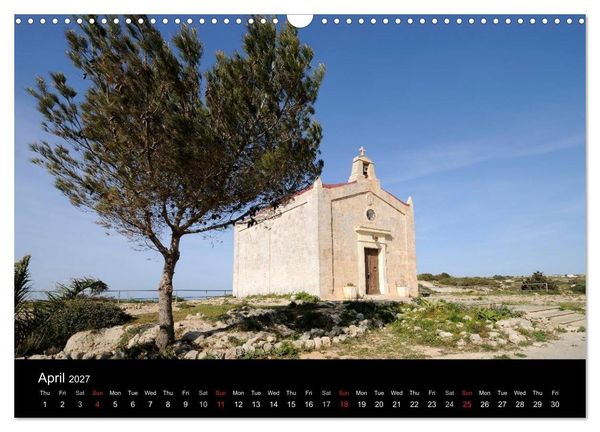 Produktbild: Malta. The sunny island full of charm. (Wall Calendar 2027 DIN A3 landscape), CALVENDO 12 Month Wall Calendar