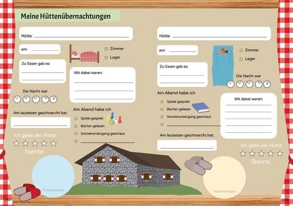 Produktbild: Meine Touren - Wandertagebuch f&uuml;r Kinder