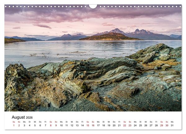 Produktbild: Patagonien, Tierra del Fuego: Am Rand der Welt (Wandkalender 2026 DIN A3 quer), CALVENDO Monatskalender