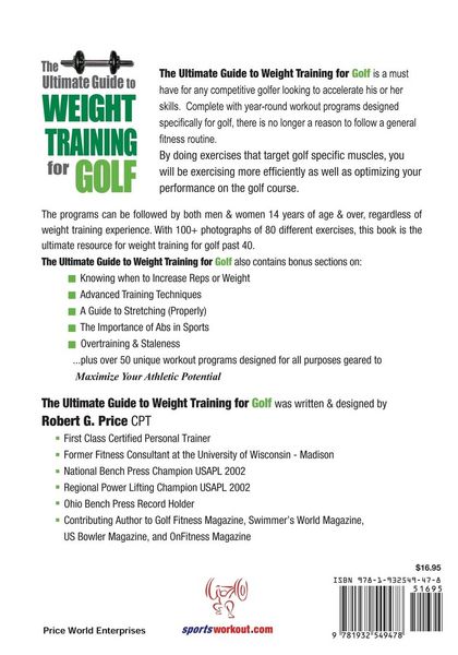 Produktbild: The Ultimate Guide to Weight Training for Golf