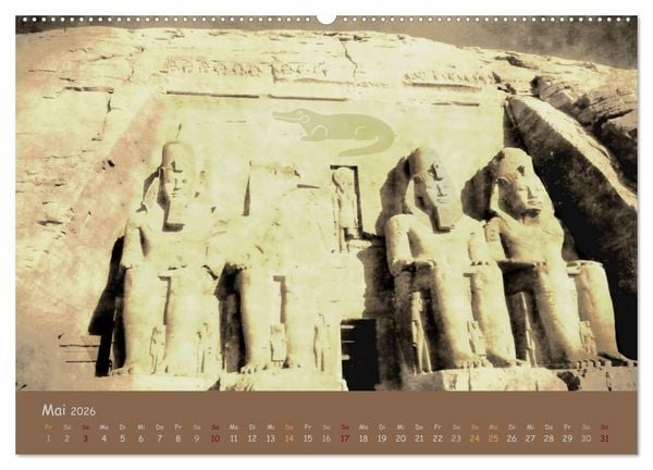 Produktbild: &Auml;gypten Nostalgie & Antike 2026 (Wandkalender 2026 DIN A2 quer), CALVENDO Monatskalender