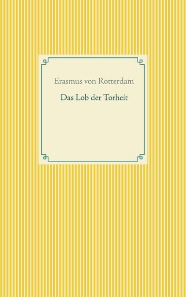 Produktbild: Das Lob der Torheit