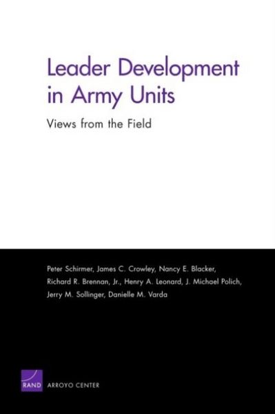 Produktbild: Leader Development in Army Units
