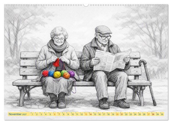 Produktbild: Farben des Augenblicks - Momente, die bleiben (Wandkalender 2027 DIN A2 quer), CALVENDO Monatskalender