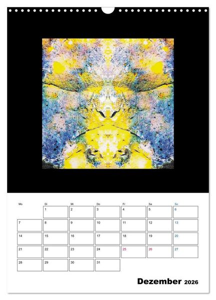 Produktbild: Nature's Faces (Wandkalender 2026 DIN A3 hoch), CALVENDO Monatskalender