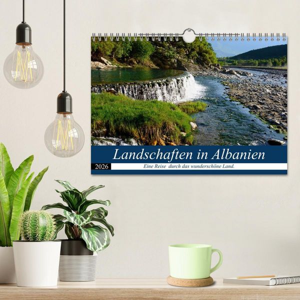 Produktbild: Landschaften in Albanien (Wandkalender 2026 DIN A4 quer), CALVENDO Monatskalender