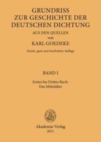 Produktbild: Erstes bis Drittes Buch: Das Mittelalter