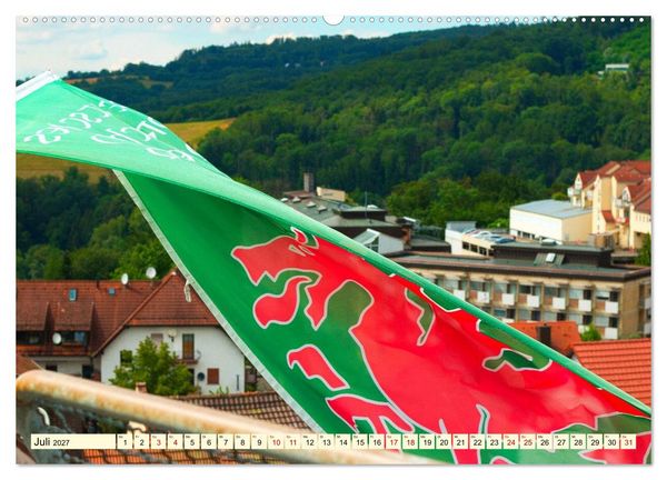Produktbild: Natur und Architektur im Odenwald (hochwertiger Premium Wandkalender 2027 DIN A2 quer), Kunstdruck in Hochglanz