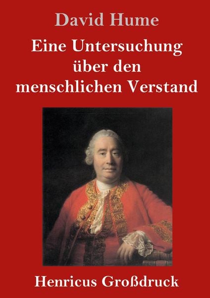 Produktbild: Eine Untersuchung &uuml;ber den menschlichen Verstand (Gro&szlig;druck)