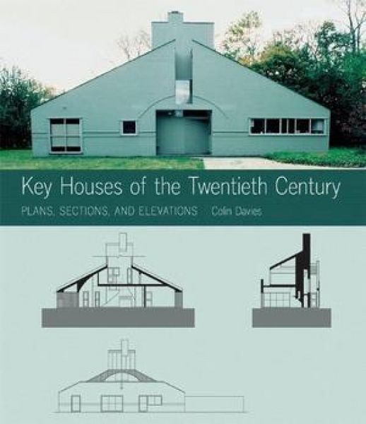 Produktbild: Key Houses of the Twentieth Century: Plans, Sections and Elevations [With CDROM]