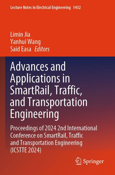 Produktbild: Advances and Applications in SmartRail, Traffic, and Transportation Engineering