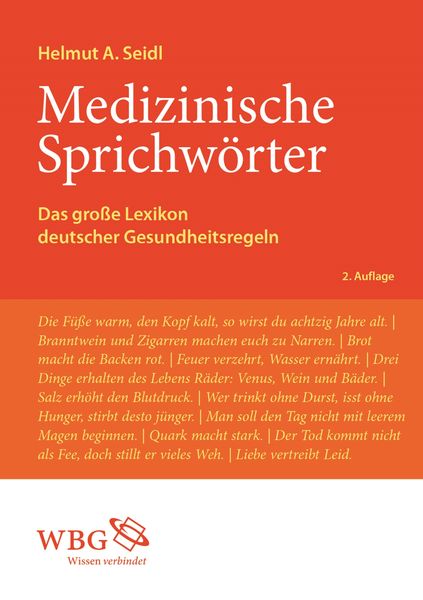 Produktbild: Medizinische Sprichw&ouml;rter