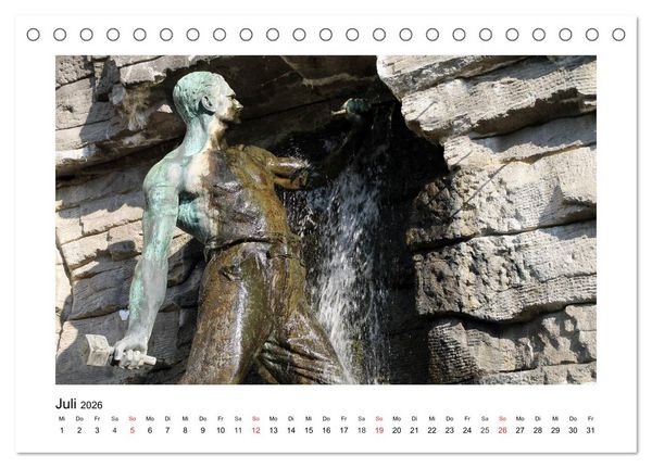 Produktbild: Die Friedensstadt Osnabr&uuml;ck (Tischkalender 2026 DIN A5 quer), CALVENDO Monatskalender