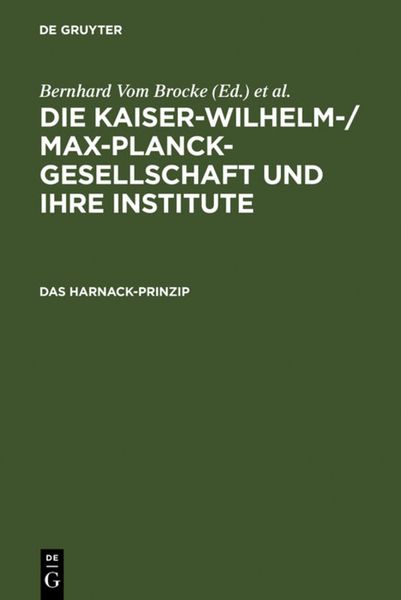 Produktbild: Das Harnack-Prinzip